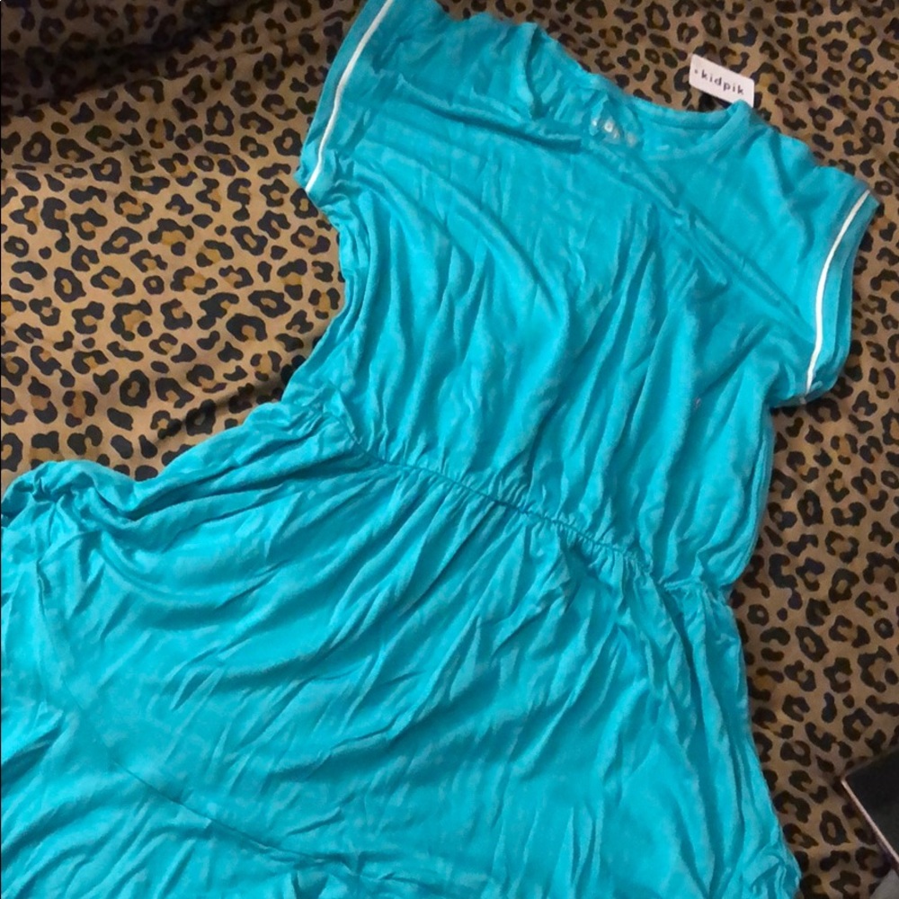 Sleeveless girls dress 7/8